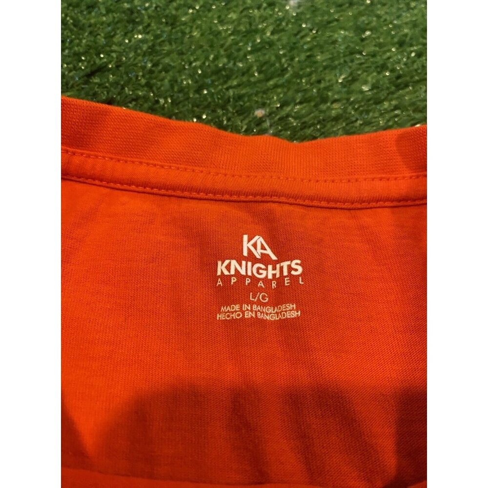 Illinois Fighting Illini shirt mens large orange Y2K retro football adult unisex - Picture 2 of 9